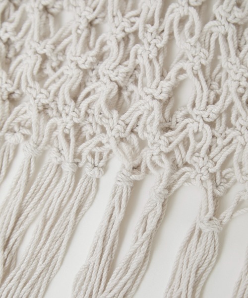 ROPE' PICNIC（ロペピクニック）の「かぎ針巻きスカート（スカート・レディース・キナリ/ブラック・38）」の7枚目の写真