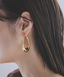 AEC paris | AEC paris/エーイーシー オーバルフープM(ピアス（両耳用）)