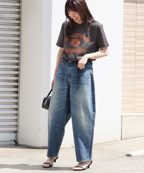 MIXTA(ミクスタ)の「別注【MIXTA/ミクスタ】Tシャツ(Tシャツ/カットソー・レディース・ブラック/ホワイト/キャメル/ピンク・MEDIUM)」の15枚目の写真