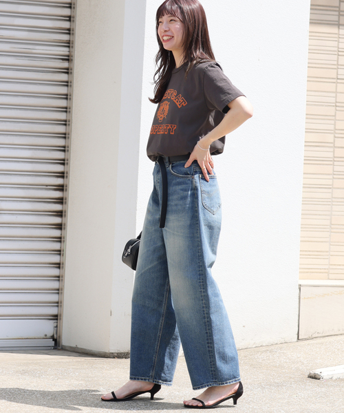 MIXTA(ミクスタ)の「別注【MIXTA/ミクスタ】Tシャツ(Tシャツ/カットソー・レディース・ブラック/ホワイト/キャメル/ピンク・MEDIUM)」の16枚目の写真