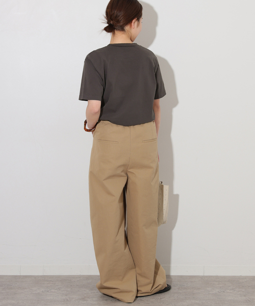 MIXTA(ミクスタ)の「別注【MIXTA/ミクスタ】Tシャツ(Tシャツ/カットソー・レディース・ブラック/ホワイト/キャメル/ピンク・MEDIUM)」の22枚目の写真