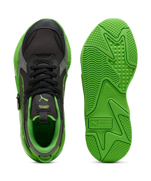 PUMA（プーマ）の「PUMA RS-X TMNT（プーマ RS-X ティーンエイジ・ミュータント・ニンジャ・タートルズ）（スニーカー・メンズ・グリーン系・26cm/26.5cm/27cm/27.5cm/28cm/28.5cm/29cm）」の8枚目の写真
