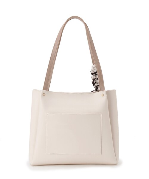 grove（グローブ）の「人間工学ベルトタックスカーフ付きトート（トートバッグ・レディース・ライトグレー/ライトブルー/ブラック/アイボリー・00）」の20枚目の写真