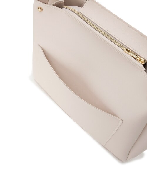 grove（グローブ）の「人間工学ベルトタックスカーフ付きトート（トートバッグ・レディース・ライトグレー/ライトブルー/ブラック/アイボリー・00）」の6枚目の写真