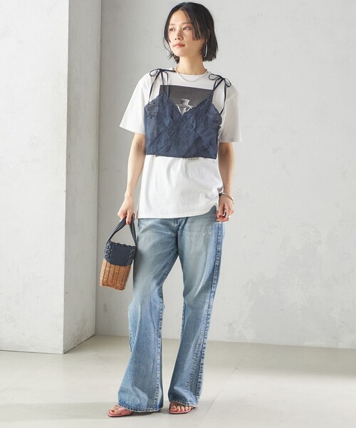 最終値下げships別注　アッパーハイツフレアデニム SHIPS別注】upper hights:50th ANNIV FLARE DENIM（デニムパンツ