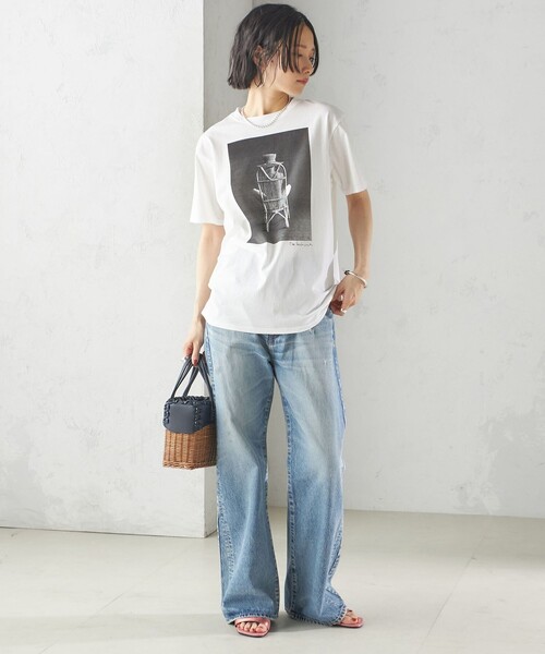 upperhights(アッパーハイツ)の「【SHIPS別注】upper hights:FLARE DENIM(デニムパンツ・レディース・ブルー・23/24/25/26)」の12枚目の写真