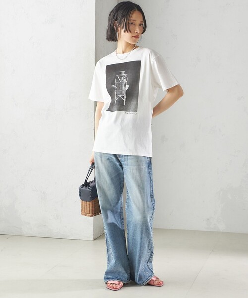upperhights(アッパーハイツ)の「【SHIPS別注】upper hights:FLARE DENIM(デニムパンツ・レディース・ブルー・23/24/25/26)」の17枚目の写真