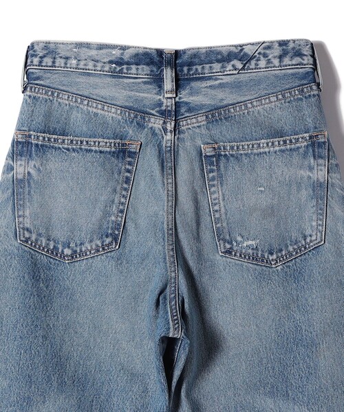 【2025年】エレガントファッションを上品に着 SHIPS別注】upper hights:50th ANNIV FLARE DENIM（デニムパンツ パンツ