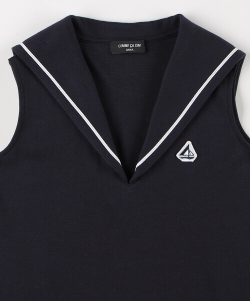 COMME CA ISM（コムサイズム）の「セーラーワンピース（ワンピース・キッズ・ネイビー・130cm/120cm/110cm/100cm）」の5枚目の写真