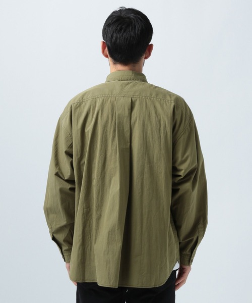 BAYFLOW（ベイフロー）の「[初夏まで着られる]ミリタリーシャツ（シャツ/ブラウス・メンズ・カーキ/キャメル・MEDIUM/LARGE）」の13枚目の写真