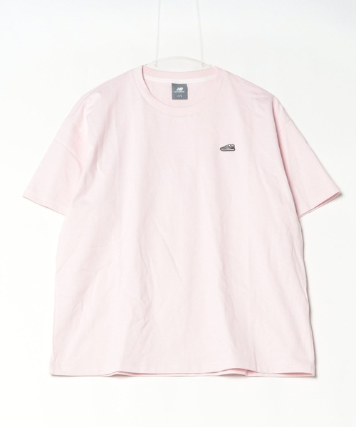 NEW BALANCE(ニューバランス)の「【別注】ニューバランス New Balance THE CITY シューパッチTシャツ 限定コラボ(Tシャツ/カットソー・レディース・ダークブルー/スモークピンク/ホワイト・S/M/L/XL)」の3枚目の写真