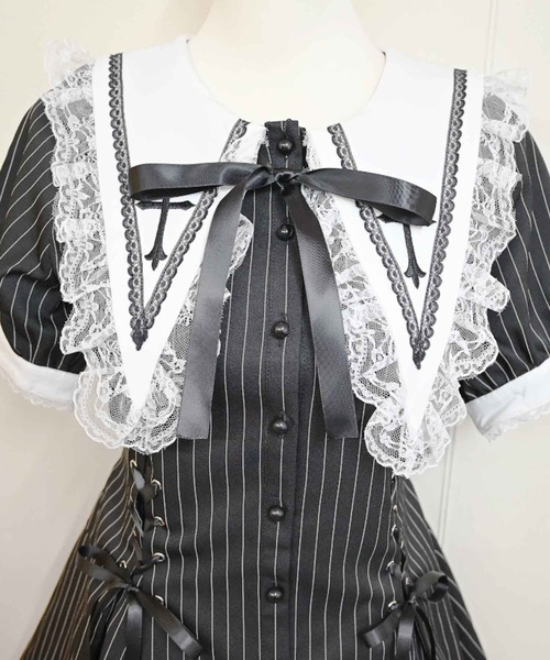 【suu様】　オーダーメイド2点セット スピンドル付きクロス刺繍SETUP 2点SET（セットアップ）｜MA*RS