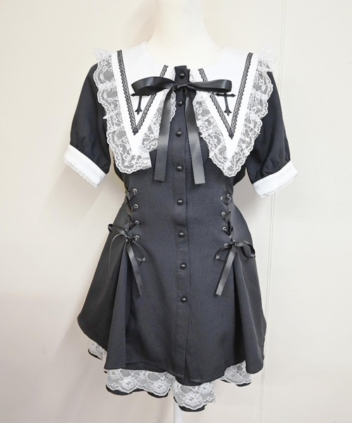 スピンドル付きクロス刺繍SETUP 2点SET（セットアップ）｜MA*RS
