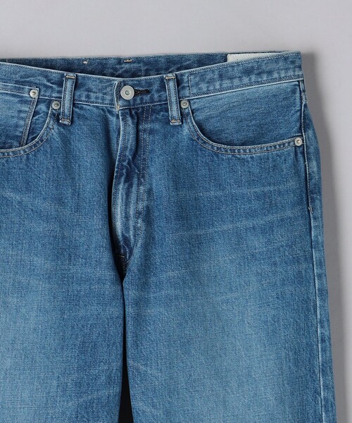 KURO（クロ）の「＜KURO＞ FADED INDIGO RELAXE TAPERED DENIM/フェード インディゴ リラックス テーパード デニム（デニムパンツ・メンズ・コバルトブルー・30inch/32inch/28inch/34inch）」の3枚目の写真