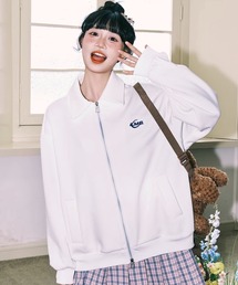 WESTBOY（ウエストボーイ）の「オーバーサイズ  ジップアップブルゾン トラックジャケット WO25S6TP09【WB ORIGINALS】（ジャージ）」