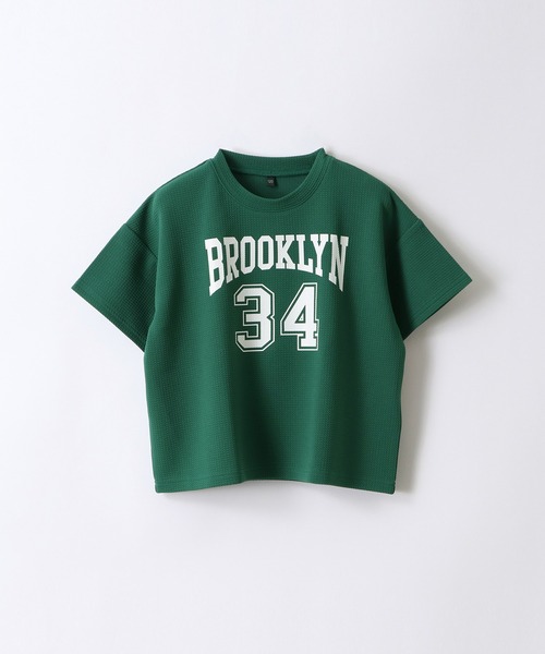 ロゴ エンボス 半袖 Tシャツ ゆったり セットアップ☆２色 c6162_750_r.jpg
