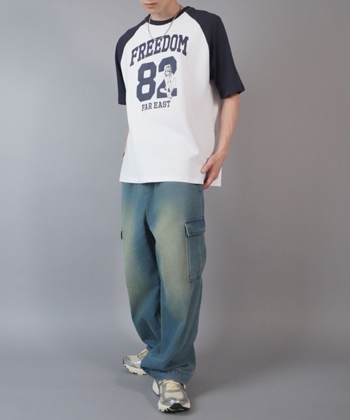 セール】ストリートラグランTシャツ/ナンバリング（Tシャツ