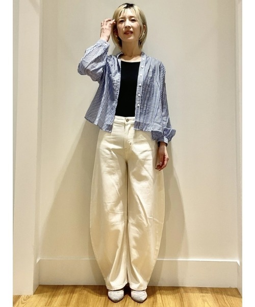 t 　GAP ホースシューデニム　XS Gap公式オンラインストア | ハイライズ ホースシュー デニム