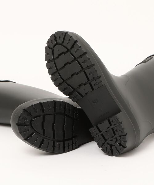 GAP（ギャップ）の「【GAP】 ロングレインブーツ（レインシューズ・レディース・ダークブラウン/ブラック・S/M/L/LL）」の4枚目の写真