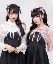 DearMyLove | レースショートブラウス(シャツ/ブラウス)