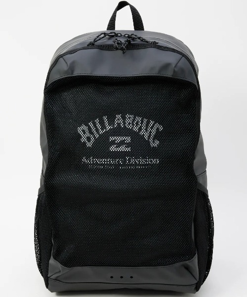 BILLABONG（ビラボン）の「BILLABONG メンズ 【A/DIV.】 UTILITY MESH DAYBAG バックパック/リュック 【2025年春夏モデル】/ビラボンロゴバックパック・リュック（バックパック/リュック・メンズ・ブラック・FREE）」の2枚目の写真