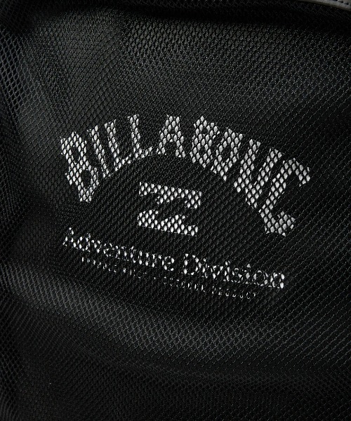 BILLABONG（ビラボン）の「BILLABONG メンズ 【A/DIV.】 UTILITY MESH DAYBAG バックパック/リュック 【2025年春夏モデル】/ビラボンロゴバックパック・リュック（バックパック/リュック・メンズ・ブラック・FREE）」の6枚目の写真