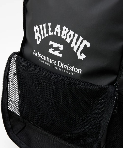 BILLABONG（ビラボン）の「BILLABONG メンズ 【A/DIV.】 UTILITY MESH DAYBAG バックパック/リュック 【2025年春夏モデル】/ビラボンロゴバックパック・リュック（バックパック/リュック・メンズ・ブラック・FREE）」の7枚目の写真