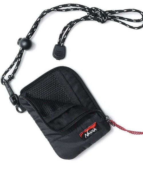 NANGA（ナンガ）の「NANGA COIN CASE（財布・メンズ・ブラック/モカ/グレー・FREE）」の2枚目の写真