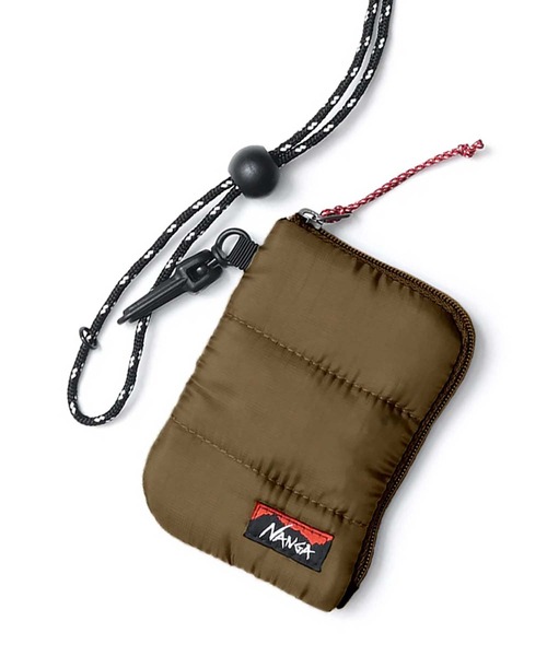 NANGA（ナンガ）の「NANGA COIN CASE（財布・メンズ・ブラック/モカ/グレー・FREE）」の3枚目の写真