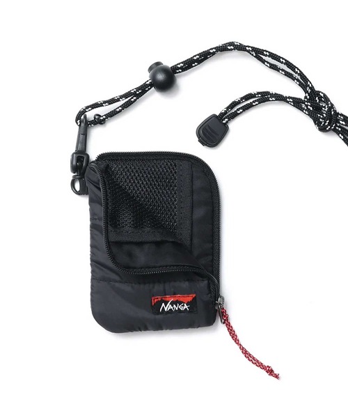 NANGA（ナンガ）の「NANGA COIN CASE（財布・メンズ・ブラック/モカ/グレー・FREE）」の4枚目の写真