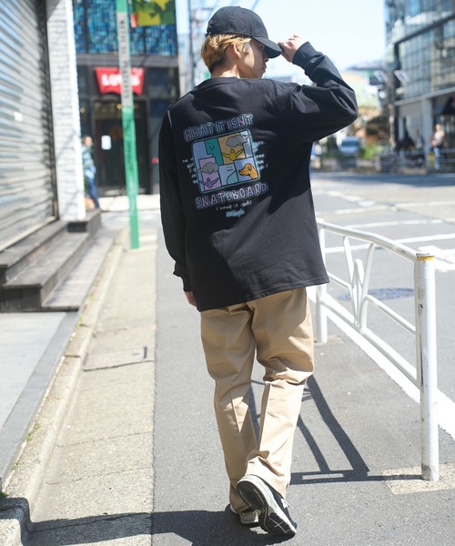 (What it isNt)ART BY MARKGONZALES(ワットイットイズント)の「【MARKGONZALES】What it isNt フラワーグラフィックプリント LONG SLEEVE TEE(Tシャツ/カットソー・メンズ・ブラック/ブラウン系その他2/ホワイト系その他2/ホワイト/ブラウン/ブラック系その他2・XL/L/M)」の15枚目の写真