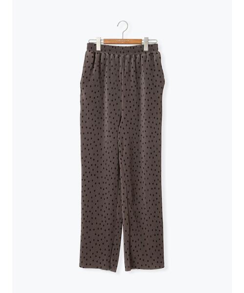 Lugnoncure（ルノンキュール）の「【セルフカット】柄アソートプリーツパンツ（その他パンツ・レディース・ブラック/ブラウン/グレー/オフホワイト・F）」の18枚目の写真