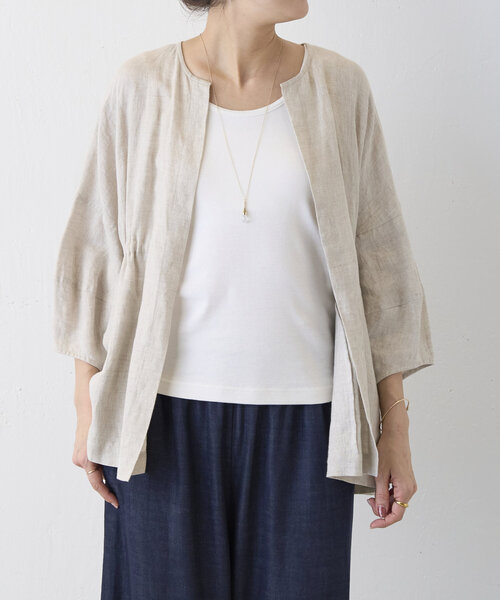 BEARDSLEY（ビアズリー）の「カットドロップネックレス(ゴールド)（ネックレス・レディース・ゴールド・FREE）」の4枚目の写真