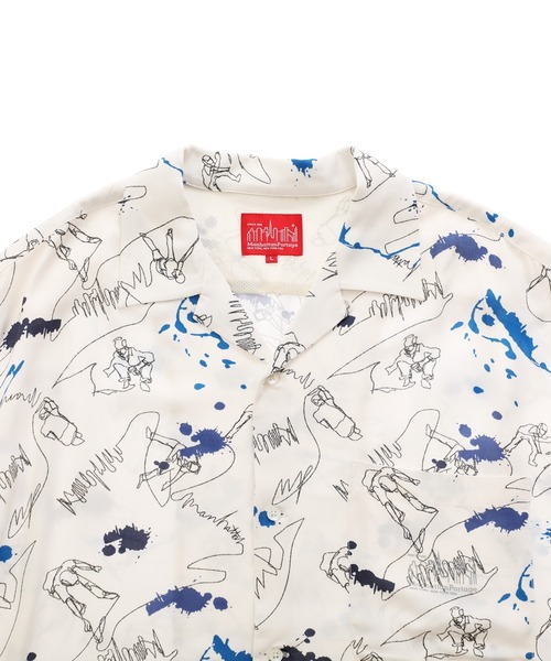 Manhattan Portage（マンハッタンポーテージ）の「S/S Aloha Shirt（シャツ/ブラウス・メンズ・ネイビー/アイボリー・MEDIUM/LARGE/X-LARGE）」の9枚目の写真