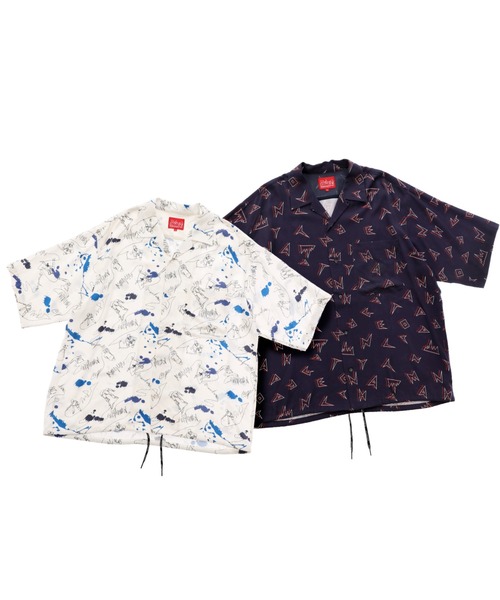 Manhattan Portage（マンハッタンポーテージ）の「S/S Aloha Shirt（シャツ/ブラウス・メンズ・ネイビー/アイボリー・MEDIUM/LARGE/X-LARGE）」の4枚目の写真