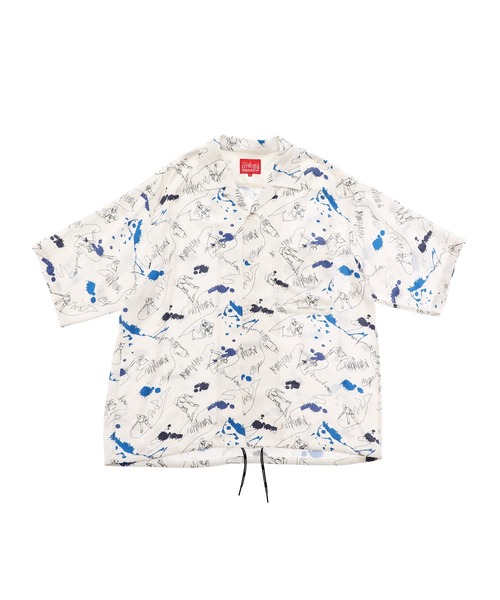 Manhattan Portage（マンハッタンポーテージ）の「S/S Aloha Shirt（シャツ/ブラウス・メンズ・ネイビー/アイボリー・MEDIUM/LARGE/X-LARGE）」の11枚目の写真