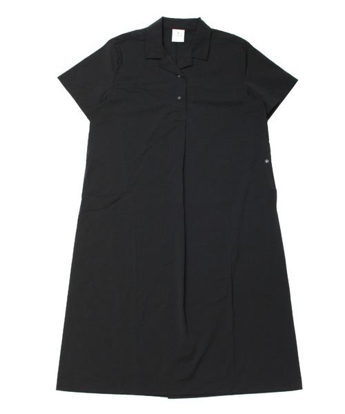Snow Peak(スノーピーク)の「Cooling Root Collared Dress(ワンピース・メンズ・グレー/ブラック/カーキ・S/M/L)」の12枚目の写真