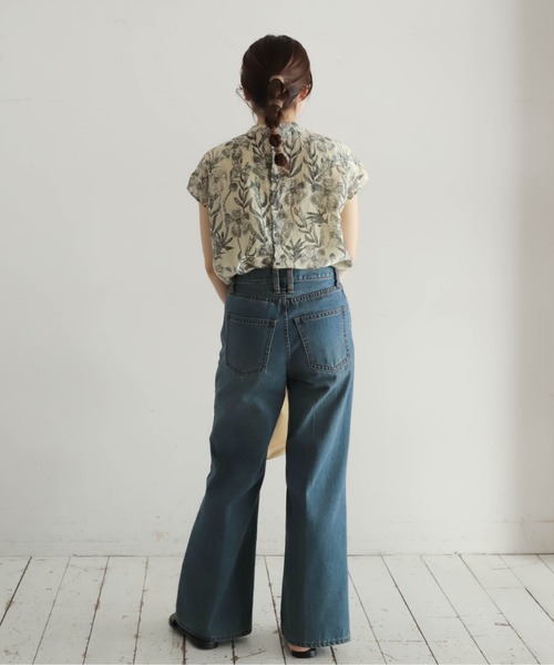 NOMBRE IMPAIR（ノンブルアンペール）の「ビックプランツPT　フレンチブラウス（シャツ/ブラウス・レディース・キナリ・FREE）」の21枚目の写真