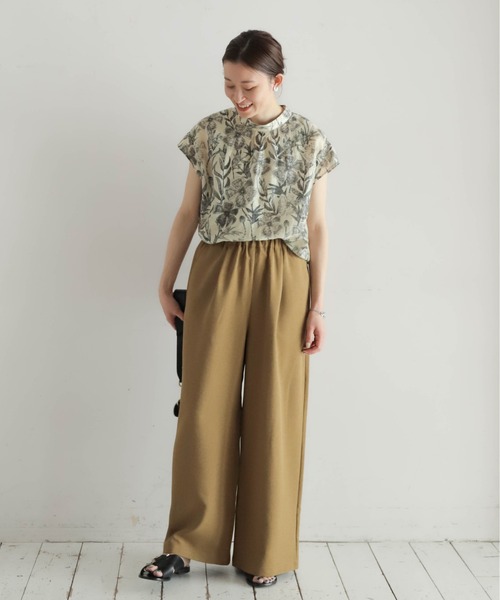 NOMBRE IMPAIR（ノンブルアンペール）の「ビックプランツPT　フレンチブラウス（シャツ/ブラウス・レディース・キナリ・FREE）」の13枚目の写真