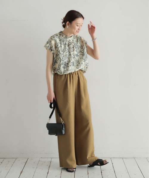 NOMBRE IMPAIR（ノンブルアンペール）の「ビックプランツPT　フレンチブラウス（シャツ/ブラウス・レディース・キナリ・FREE）」の12枚目の写真