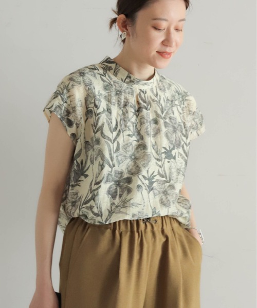 NOMBRE IMPAIR（ノンブルアンペール）の「ビックプランツPT　フレンチブラウス（シャツ/ブラウス・レディース・キナリ・FREE）」の11枚目の写真