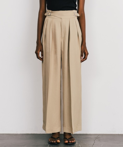 ACETATE GURKHA PANTS/アセテートグルカパンツ（スラックス