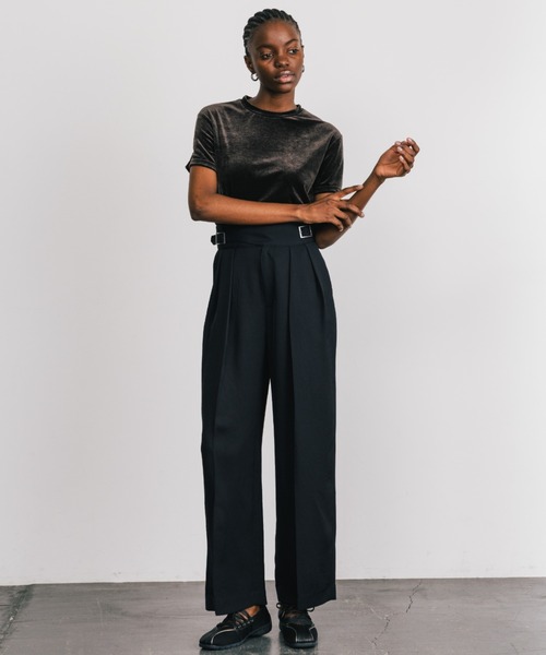 ACETATE GURKHA PANTS/アセテートグルカパンツ（スラックス