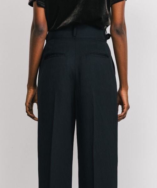 CREDONA ACETATE GURKHA PANTS/アセテートグルカパンツ ACETATE GURKHA PANTS/アセテートグルカパンツ（スラックス