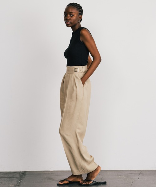 パンツ ARMA KARINA SUEDE PANTS KARINA | Stretch Suede Trousers