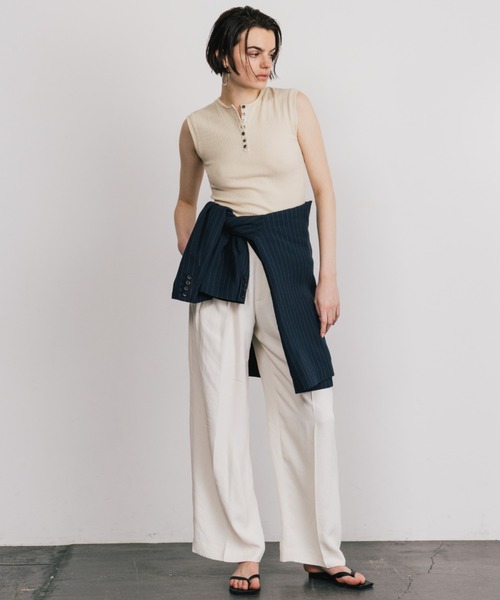 CREDONA ACETATE GURKHA PANTS/アセテートグルカパンツ ACETATE GURKHA PANTS/アセテートグルカパンツ（スラックス
