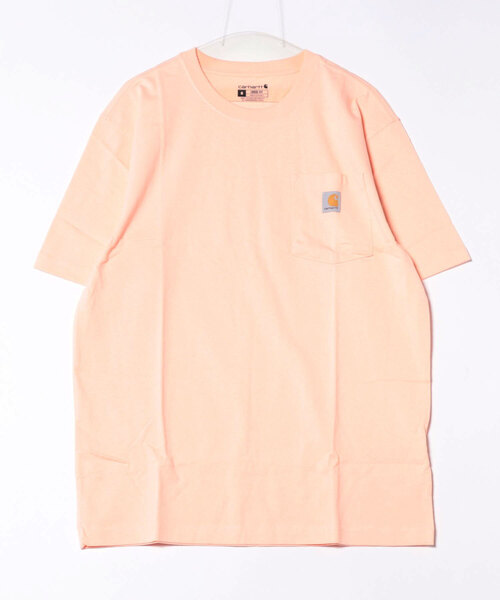 Carhartt(カーハート)の「★carhartt★カーハート Workwear 1★2-Sleeve T-Shirts ビッグシルエット ポケット半袖 ロゴ Tシャツ トップス K87(Tシャツ/カットソー・メンズ・ネイビー/ヘザーグレー/グリーン系その他2/ダークオリーブ/ベージュ/ホワイト/ブラック/チャコールグレー/ブルー/オリーブ/ブラウン/シャーベット/セージグリーン/ライム/ダークブルー・L/M/XL/S)」の15枚目の写真