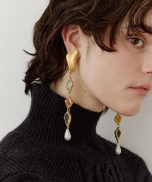 LA BELLE ETUDE（ラベルエチュード）の「Vintage調オリジナルカラーパーツイヤリング（イヤリング）」