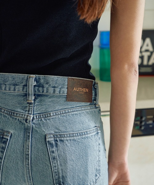 AUTHEN(オーセン)の「【AUTHEN】オーセン/ "HAYES" ブーツカット デニムパンツ(デニムパンツ・レディース・インディゴブルー・23inch/25inch/27inch)」の9枚目の写真