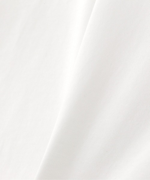 NATURAL BEAUTY BASIC（ナチュラルビューティーベーシック）の「◇メタルポイントクロップドＴシャツ（Tシャツ/カットソー・レディース・チャコールグレー/オフホワイト/ブルー・FREE）」の7枚目の写真